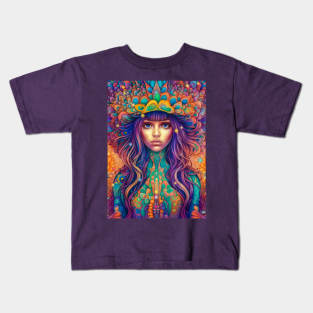 grungy vibrance Kids T-Shirt